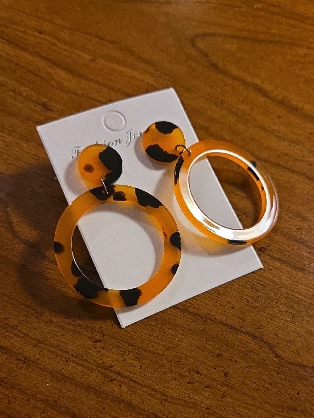 Brown Hoop Earrings